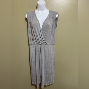 Philosophy Grey Sleeveless Dress, Size‎ M